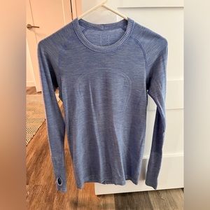 Swiftly Bright Baby Blue Long Sleeve